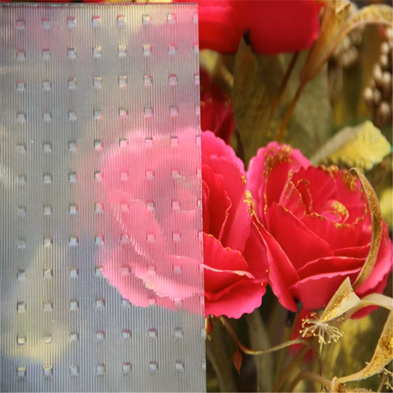 Sheet Pattern Glass for Building Glass with Good Quantity with Ce &ISO9001