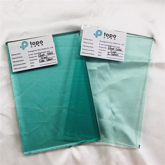French Green Float Glass 4-6mm