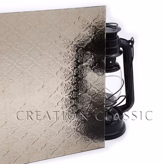 3mm-6mm Bronze Pattern/Figure Glass
