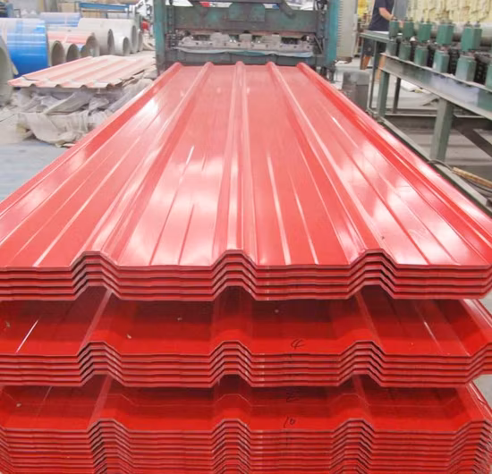 This Year 0.5mm 0.6mm 0.7mm Construction Material Prime Corrugated Roof Roofing Zinc Prepainted Color Coated PPGI PPGL Galvalume Galvanized Steel Sheet