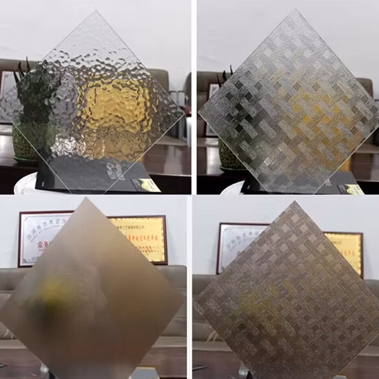 Colored Patterned Glass Use for The Window, Buliding Ect