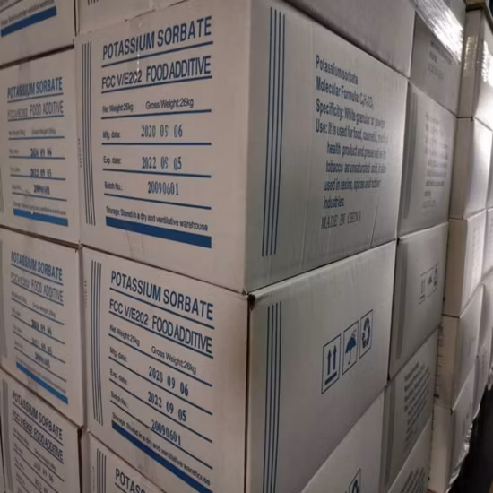 E202 Food Beverage Preservatives Potassium Sorbate Used as Feed Additives